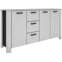 ByLIVING Sideboard / weiß ¦ Maße (cm): B: 160,