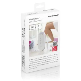 InnovaGoods Epiluch Mini-Rasierer Weiß/Transparent