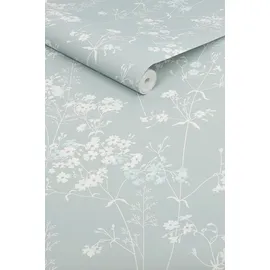 NEXT LEAF Vliestapete 10m x 0,53m 1 St Blau 34193