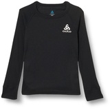 Odlo Kinder Funktionsunterwäsche Langarm Shirt Active WARM Eco black, 164