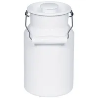RIESS - Milchkännchen aus Keramik schmal 1,5 l Classic BIALY