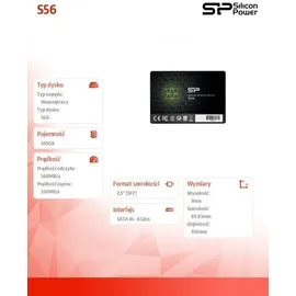 Silicon Power S56 120GB (SP120GBSS3S56B25)