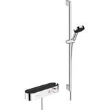 HANSGROHE Pulsify Select S Brauseset 24270000 Brausestange 90 cm, Relaxation, mit Handbrause, chrom
