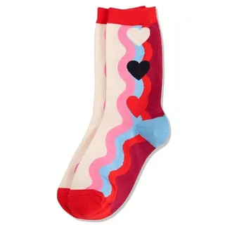 Socken "Heart Waves", Größe 36-41