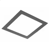 Aigostar 18W Eckige LED Einbauleuchte slim Panele in schwarz|224 x x 22mm (B. x L. x H.)|1520 Lumen|Warmweiß (3000 K)