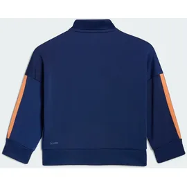 adidas Essentials CLIMACOOL Kids Trainingsanzug - Dark Blue / Dusky Orange - 86