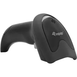 Equip USB 2D-Barcodescanner, mit Ständer, Tragbares Barcodelesegerät, 1D/2D, LED