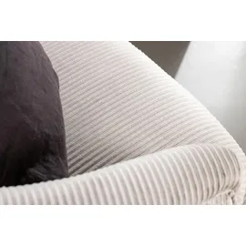 venture home Sessel Derry Samt 0 x 0 x 0 cm Weiß
