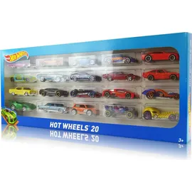Hot Wheels H7045 - Hot Wheels 20er Pack Geschenkset 1:64