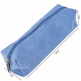 Online Schreibgeräte ONLINE® Schlampermäppchen blau, 22,0 x 7,0 cm