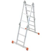 Krause MultiMatic Gelenkleiter 4 x 3 Sprossen