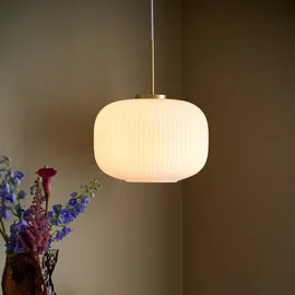 Nordlux Milford 1-flg. 30 cm Opal/Weiß