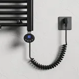 mai & mai Heizstab mit Thermostat 1000W Schwarz