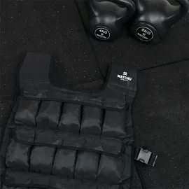 Matchu Sports Gewichtsweste Schwarz 20 kg