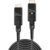 Lindy HDMI-Kabel HDMI-Micro-D Stecker HDMI-Micro-D Stecker 20 m Schwarz