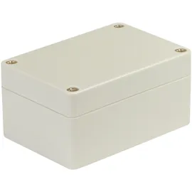 BLANKO Modulgehäuse, Universal-Gehäuse aus ABS-Kunststoff mit Deckel, Mehrzweckghäuse mit Montagepunkten für Leiterplatten, IP 65 Schutzklasse, LxBxH 100x68x50 mm,