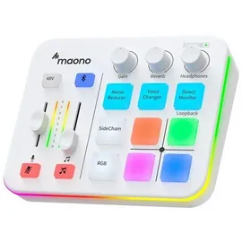 MAONO Soundkarte Maono G1 Neo Bluetooth 4.2 RGB Weiß
