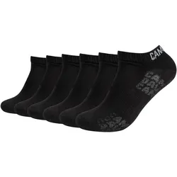 Kurzsocken »mesh ventilation«, (6er Pack), mit dezentem Markenlogo, Gr. 47 (49), black, , 53084051-47