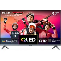 CHiQ QLED TV, L32QM8T 32 Zoll Diagonale ca. 80 cm - grau