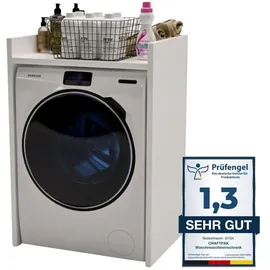 craftpak Waschmaschinenschrank 66 x 97 x 62 cm Weiß