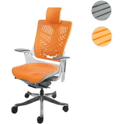 B√orostuhl MERRYFAIR Wau 2b, Schreibtischstuhl Drehstuhl, Hartschale, ergonomisch ~ orange