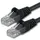 1aTTack 1aTTack.de 0,5m - schwarz - 1 Stück - CAT.6 CAT6 Ethernet-Lan-Netzwerk-Kabel 1000 Mbit/s Patchkabel