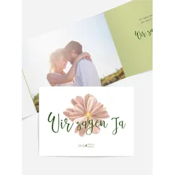 Hochzeitseinladungen selbst gestalten mit Spruch und Fotos im Onlinedesigner bei Meine-Kartenmanufaktur.de