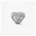 Pandora Funkelndes Freihand-Herz Silber 798692C01