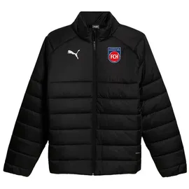 Puma 1. FC Heidenheim Padded Jacke Schwarz M