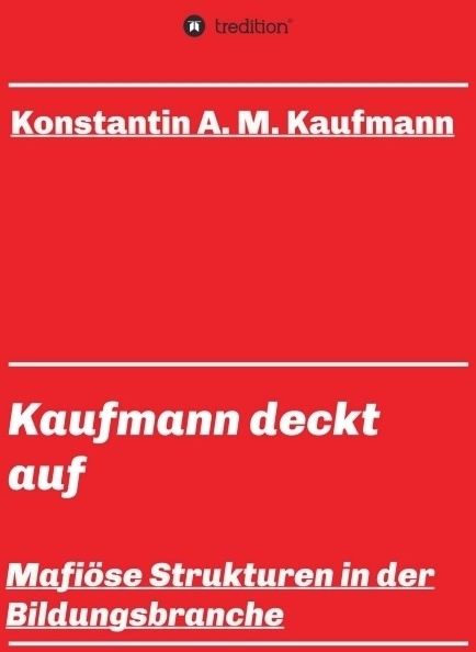 Kaufmann Deckt Auf - Konstantin A. M. Kaufmann  Kartoniert (TB)