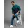 MAN'S WORLD Fleecepullover marine grün M