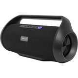 TELLUR Obia Bluetooth Lautsprecher Groß, 50W, Musikbox Bluetooth mit True Wireless Stereo, IPX5 Spritzwassergeschützt, Radio Bluetooth Box, Freisprechfunktion, USB Mp3, AUX-Buchse 3,5 mm, Schwarz