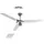 CasaFan Tristar-Z 122 cm Deckenventilator Chrom