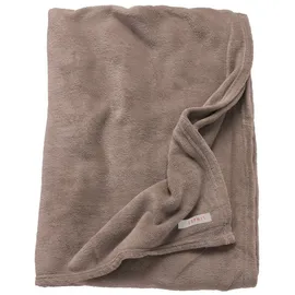 Esprit Mellows Kuscheldecke 150 x 200 cm Beige/Grün/Rosa/Rot