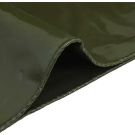 vidaXL Plane 650g / m2 1,5 x 6 m Olive Grün