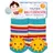 Die Spiegelburg - Rasselsöckchen Sonne - BabyGlück, one size (2-12 Monate) - 2-12 Monate