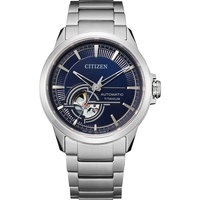 Citizen Herren Analog Automatik Uhr mit Super Titanium Armband NH9120-88L