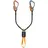SKYLOTEC Santner Klettersteigset Schwarz/Orange