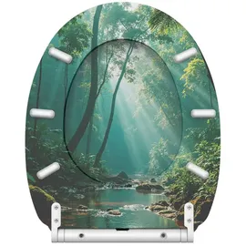 Sanilo Rainforest mit Absenkautomatik Grün