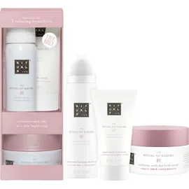 RITUALS The Ritual of Sakura Geschenkset Trial Set Body Scrub 125 g + Body Cream 70 ml + Duschschaum 50 ml