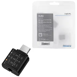 LogiLink Soundkarte - 24-Bit - 96 kHz - 110 dB S/N