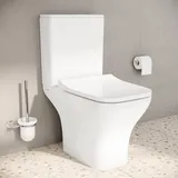 Vitra Matrix Stand-WC mit WC-Sitz Weiß