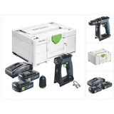 Festool CXS 18 Akku Bohrschrauber 18 V 40 Nm Brushless + 2x Akku 3,0 Ah + Ladegerät + Systainer