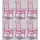 Casa Padrino Designer Acryl Stuhl Set Rosa 40 x 46 x H. 92,5 cm - Esszimmerstühle - Acryl Esszimmer Möbel