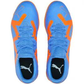 Puma Future Play TT Multinocken-Fußballschuhe 01 blue glimmer/white/ultra orange 46