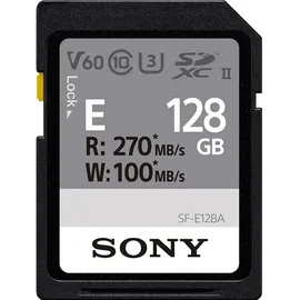 Sony SF-E128A 128 GB UHS-II U3 V30 270/100 MB/s