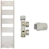 Feuer-Anker Badheizkörper 800 x 400 mm 317 W weiß Mittelventil