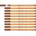 Stabilo - Fineliner - point 88-10er Pack - rötel