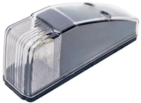 LED weiße Positionsleuchte für LKW-Fahrerhaus 12V–24V, zur Deckenmontage, 14 x 4 x 6 cm