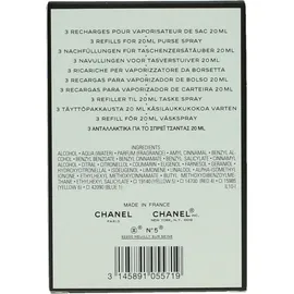 Chanel No. 5 Eau de Toilette Nachfüllung 3 x 20 ml